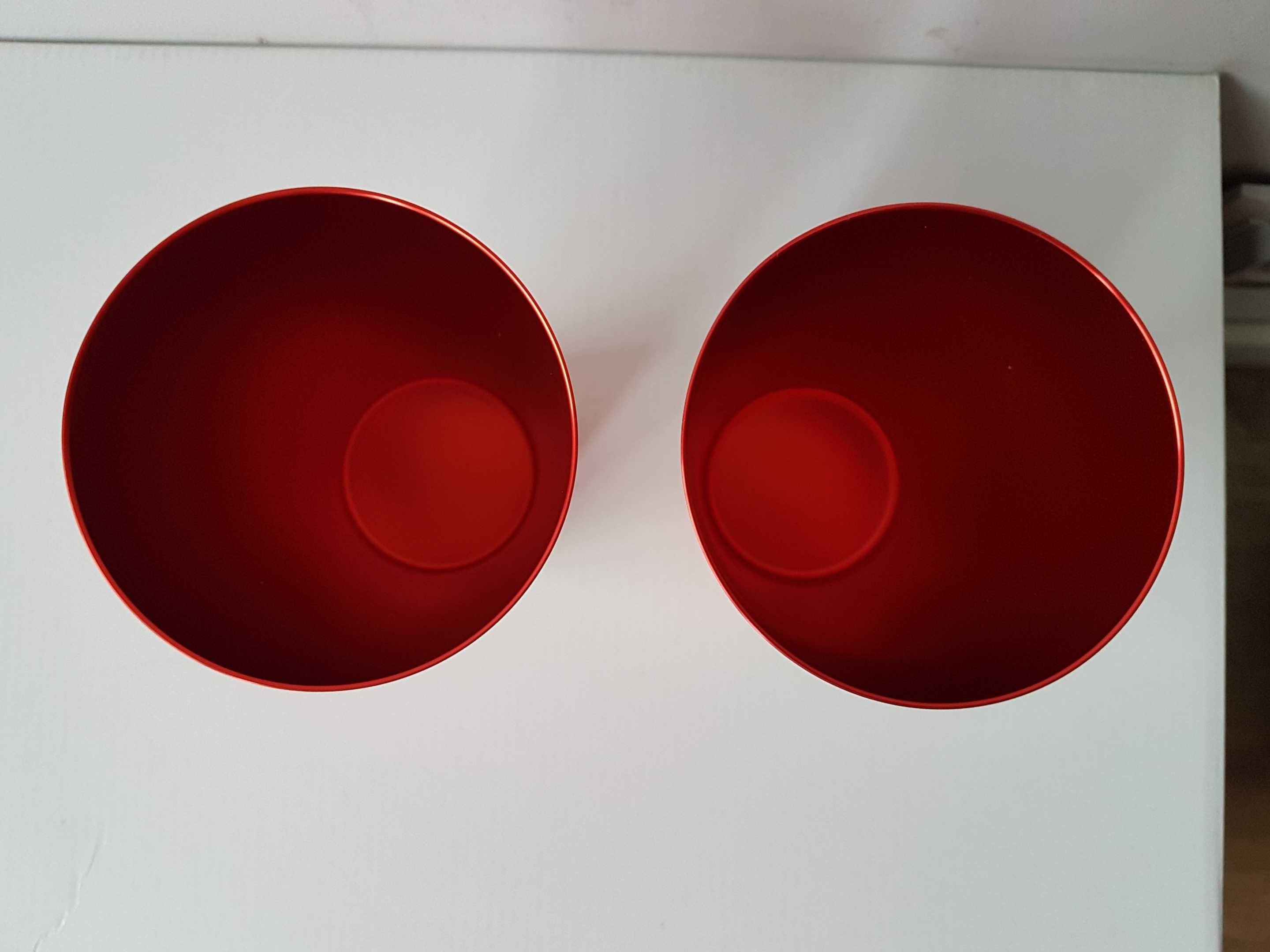 Nowy czerwony kubek aluminiowy Coca Cola Real Magic x2szt