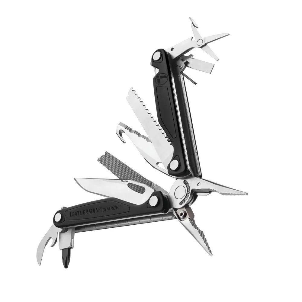 Мультитул Leatherman Charge Plus, синтетичний чохол, набір бит, кліпса