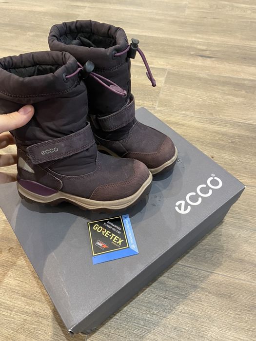 Сапожки зимние ,ботинки ,Ecco gore-tex 27,сапоги