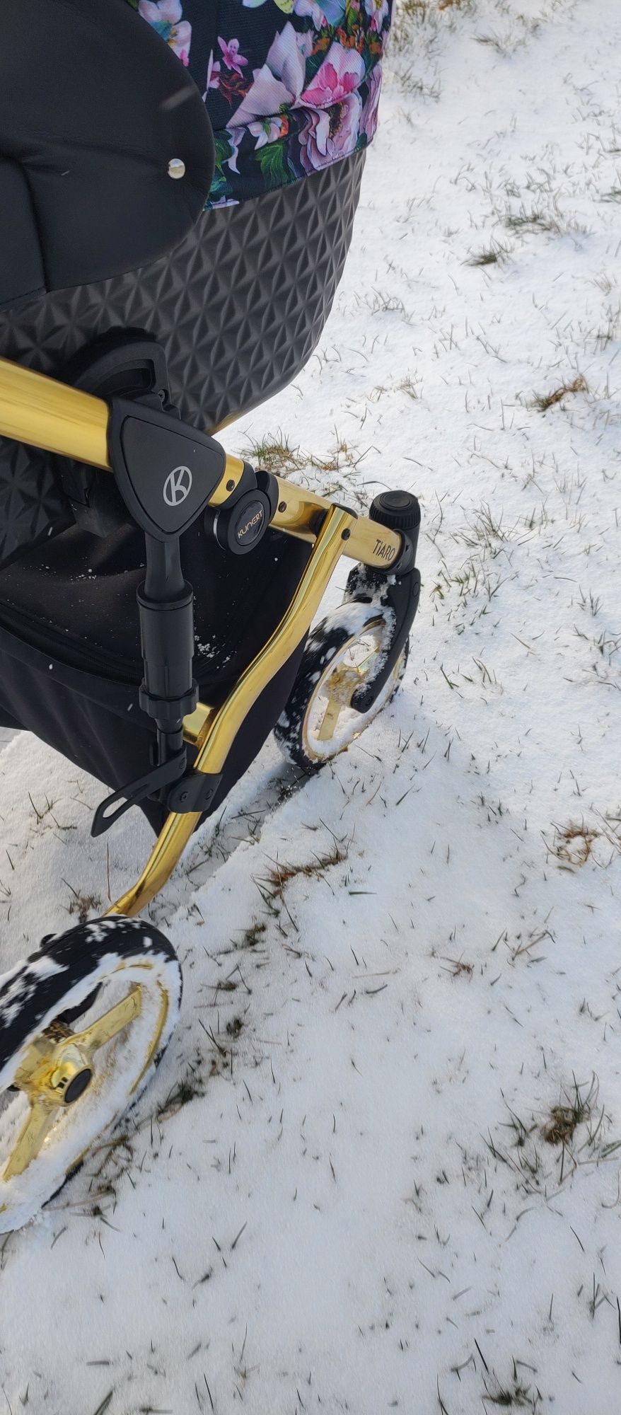 Wózek głęboki 2w1 Kunert śliczna tapicerka avionaut Pixel