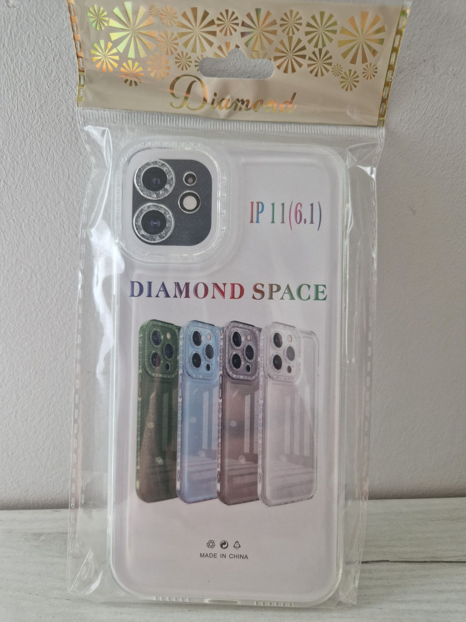 Crystal Diamond 2mm Case do Iphone 11 Przezroczysty
