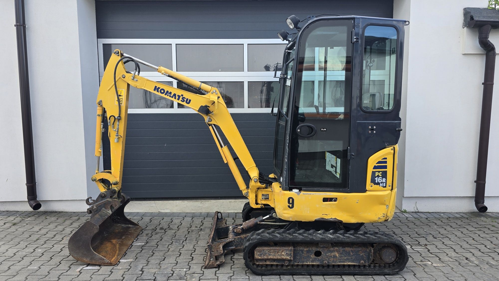 Minikoparka Komatsu PC16R-3HS 2019r szybkozłącze Sprowadzona nie volvo