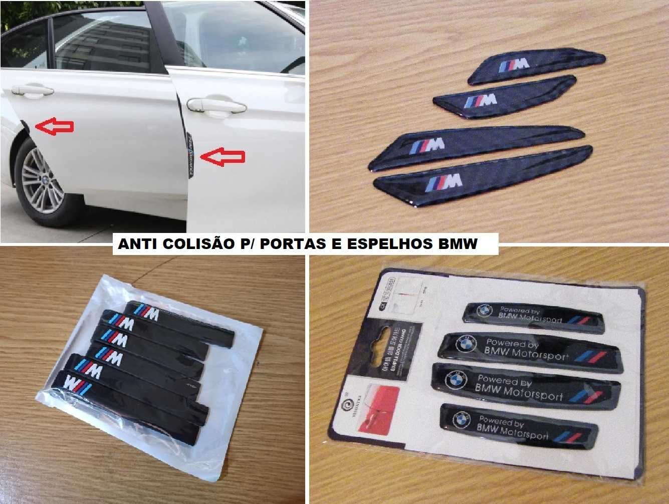 Almofadas pega de mão BMW ou M | Proteção Anti colisão Portas Espelhos