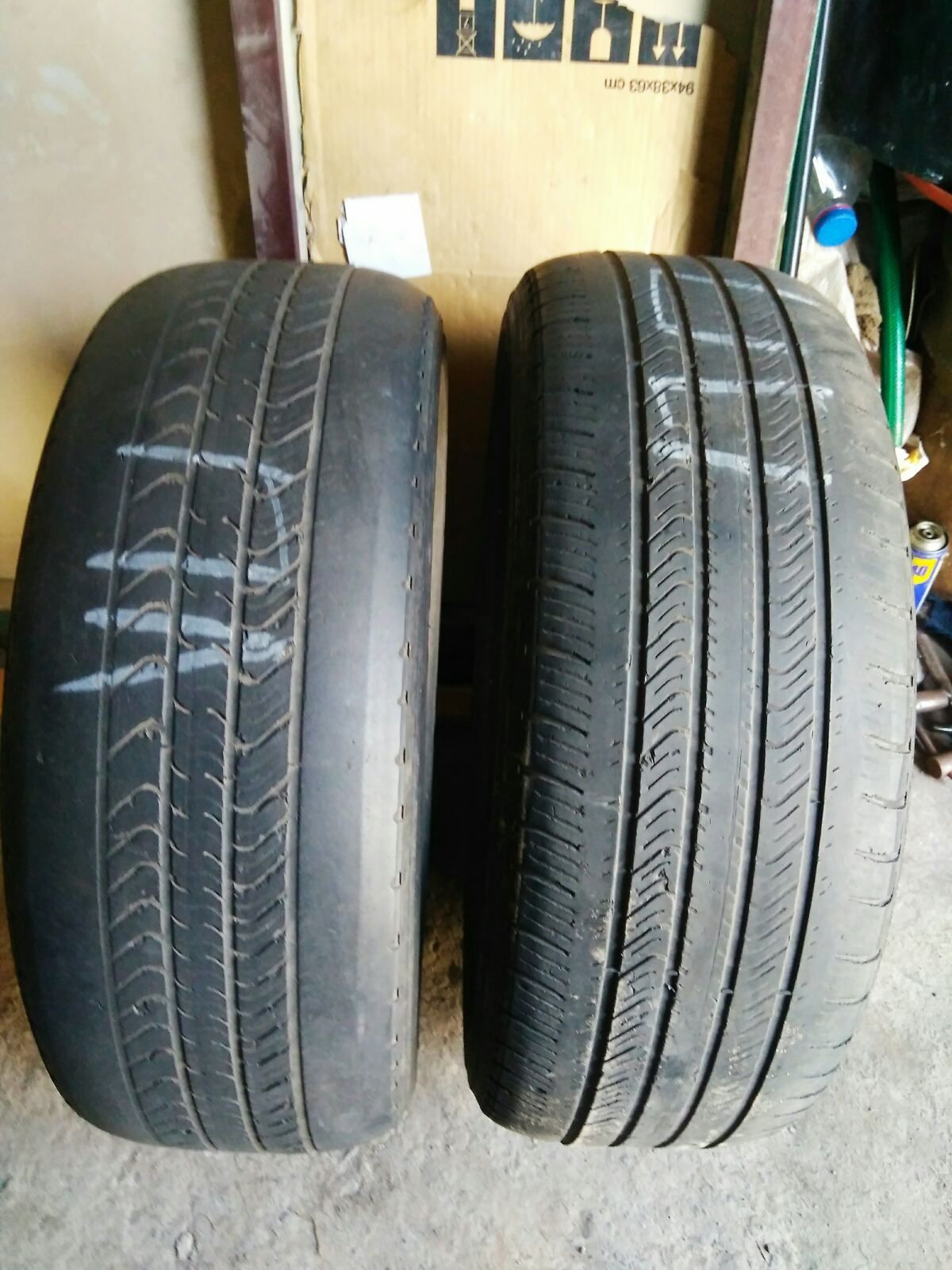 Продам шини "для продажу авто" 2шт Michelin (USA) 215 55 R 17 93V