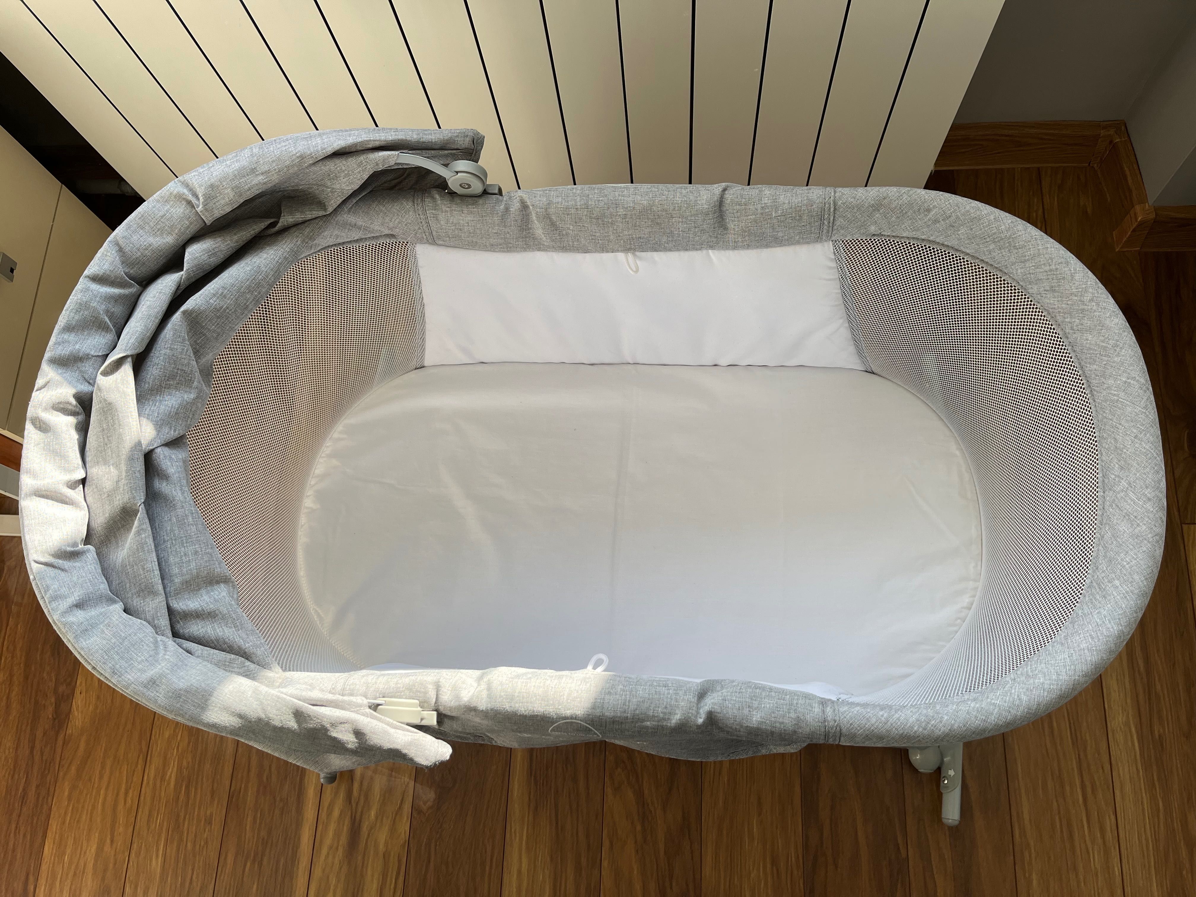 Łóżeczko/kołyska Lovi Kinderkraft szary