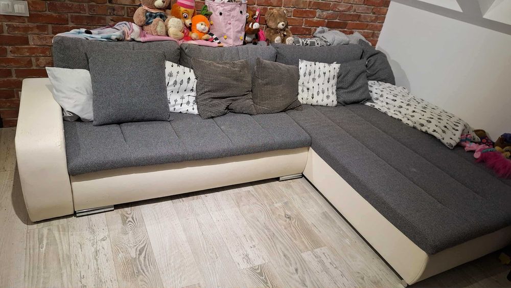 Narożnik z funkcją spania Toscania Berlin 01 + Madryt 120 uniwersalny
