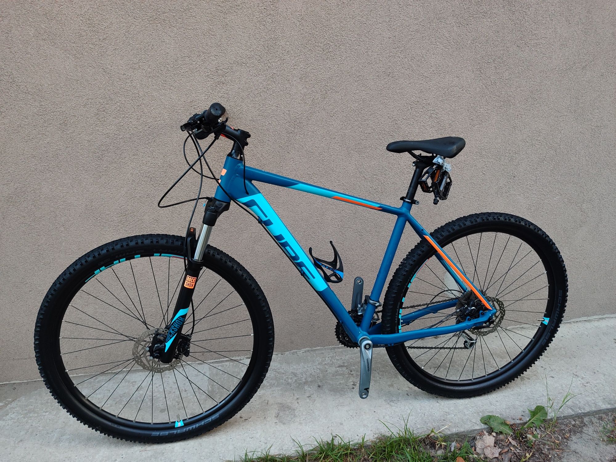 Велосипед cube найнер гідравліка deore xt rockshox
