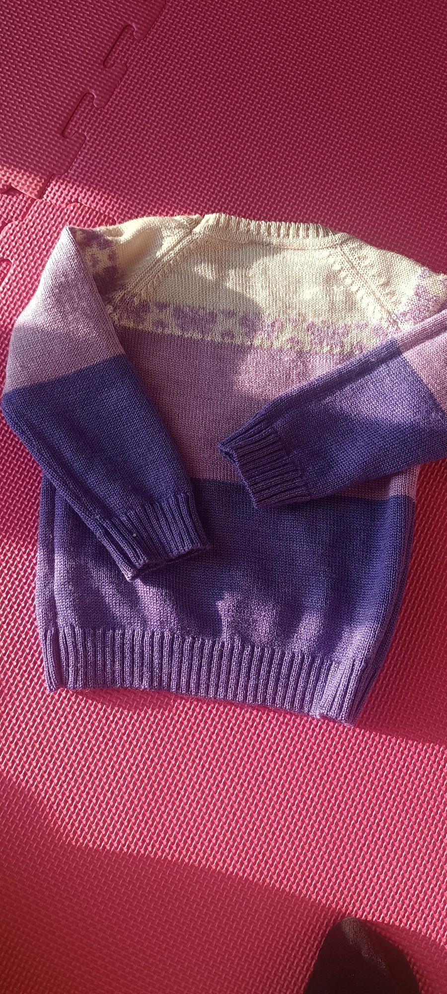 Sweter name IT wełna 98 2/3 lata + rajstopy