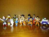 15 Figuras Dragon Ball Z 2-5cm (Coleção BS/S.T.A. de 1989)