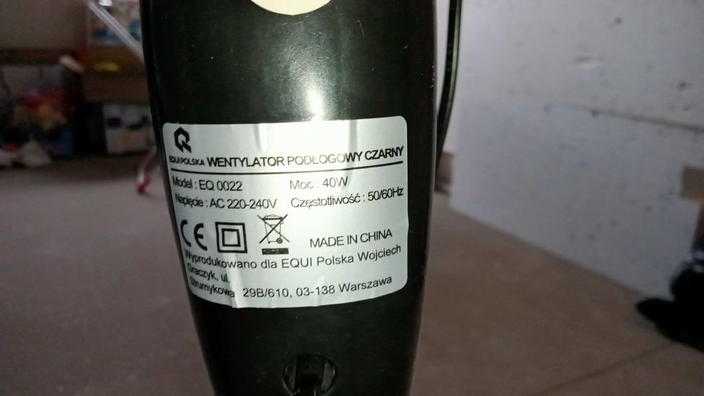 Wiatrak stojący lato ww