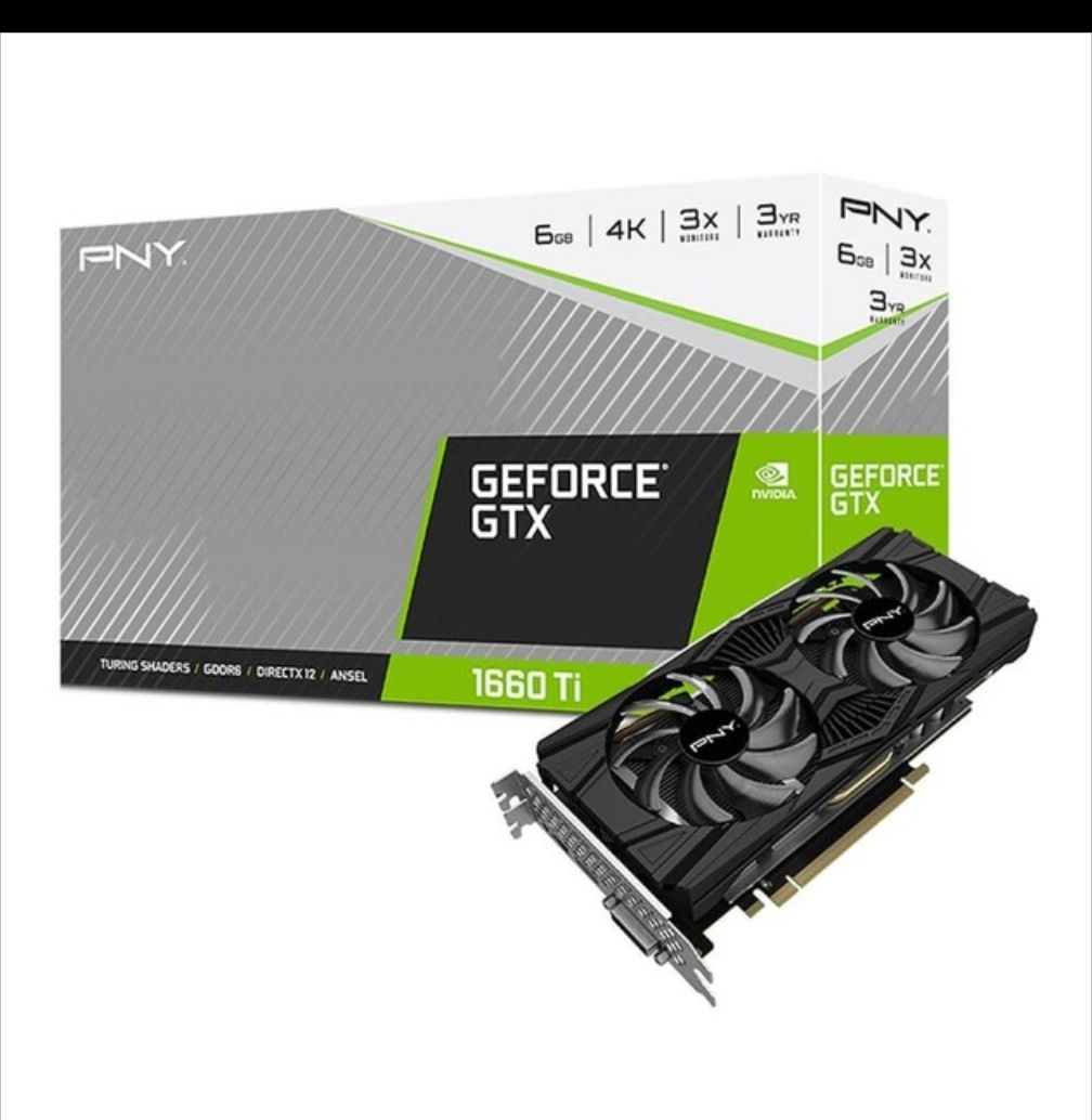 PNY Geforce GTX 1660ti dual 6gb gddr6