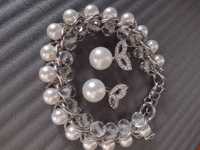 Komplet biżuterii perła