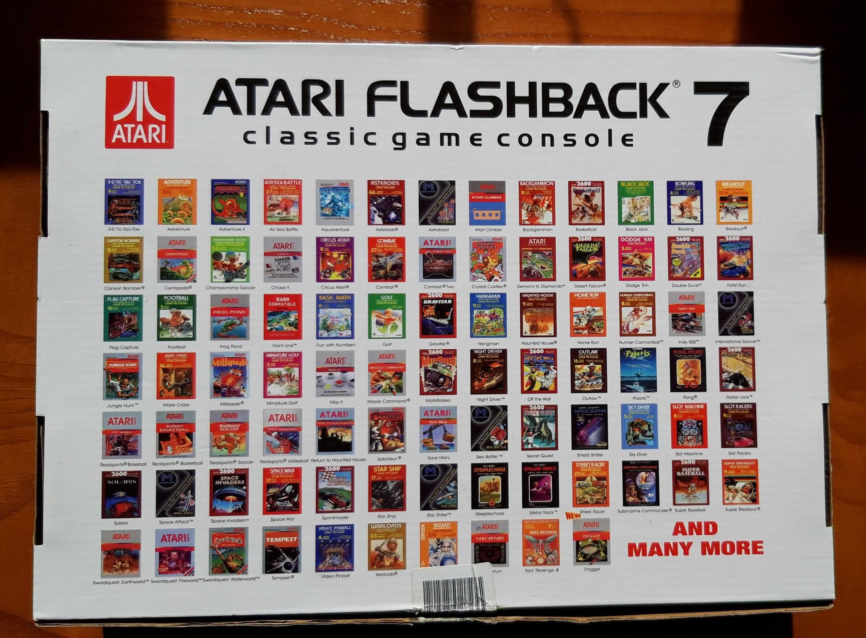 Consola jogos retro ATARI FLASHBACK