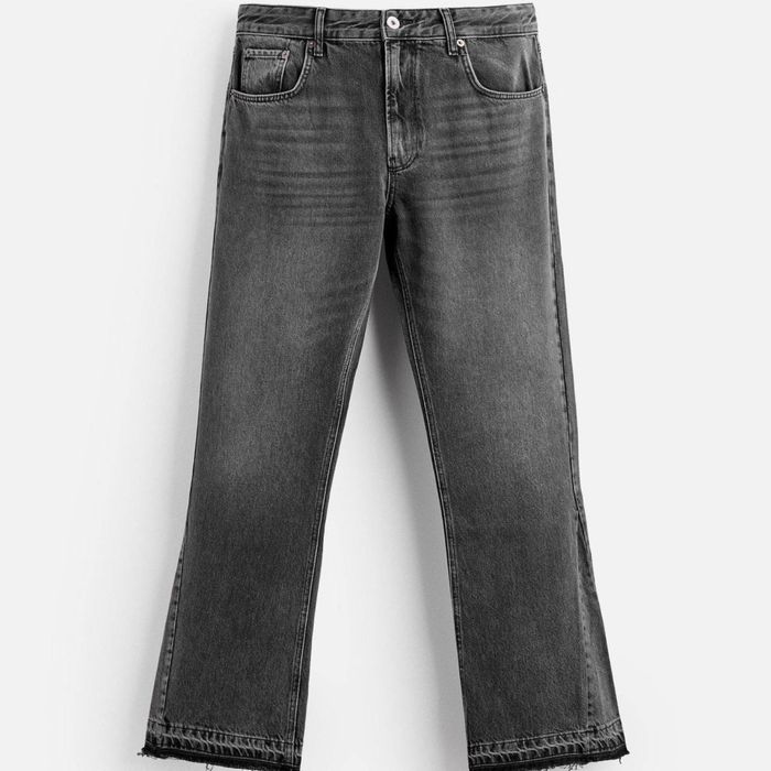 Джинси зара фларед