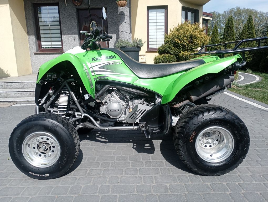 QUAD KAWASAKI KFX 700 Homologacja