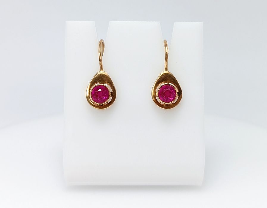 Золотые серьги 583 СССР