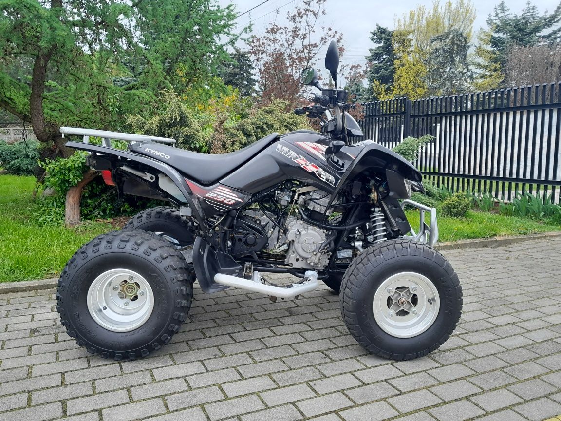 Kymco maxxer 250 rejestracja automat orginal 2010 rok raptor 300