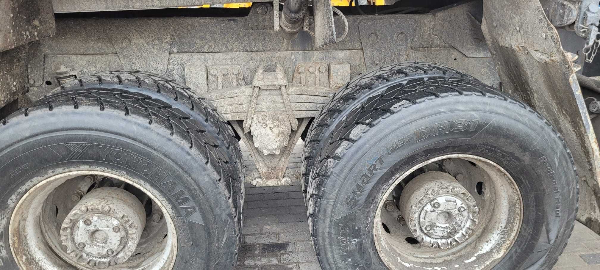 Wywrotka Scania 124 hydroburta