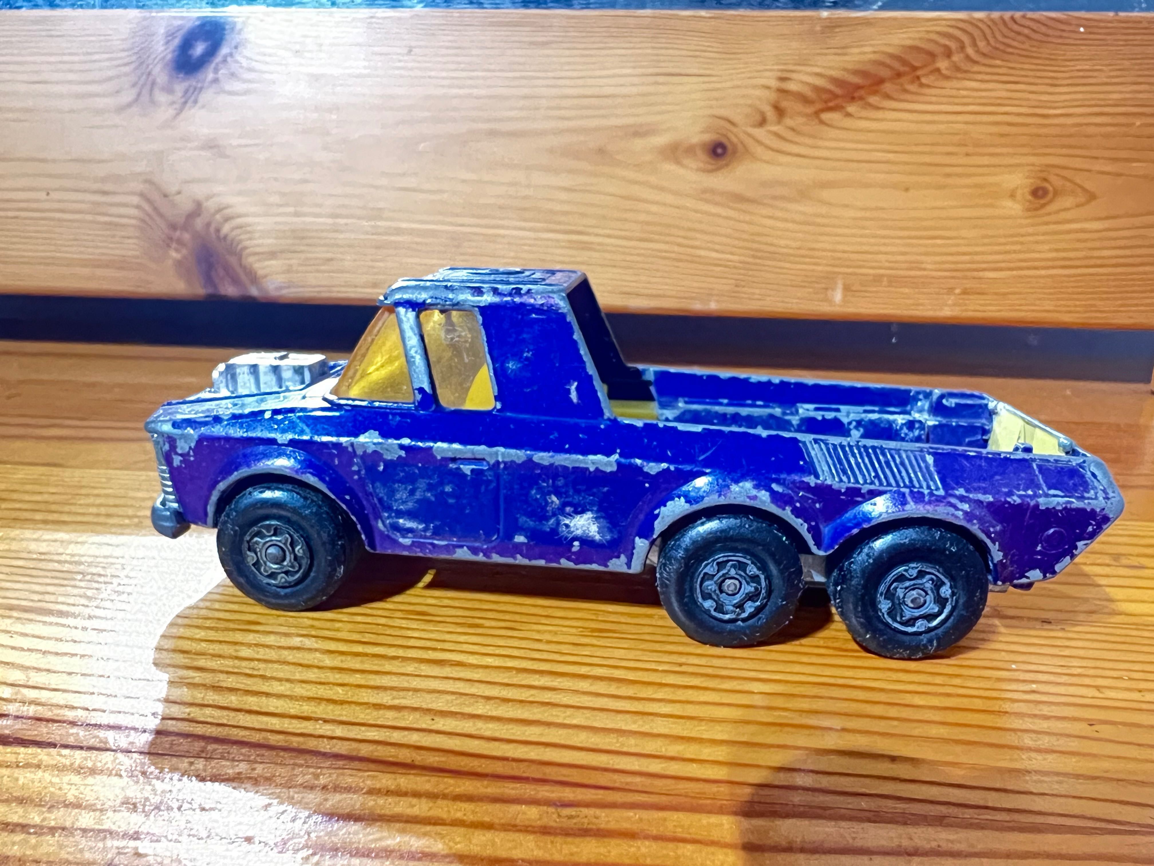 Auto Pick-up Truck Jeep MATCHBOX K-6/11 Super Kings Model 1974r Unikat