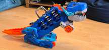 Hot Wheels Dino Transporter HW68 – T-Rex Garaż na Autka – jak nowy!