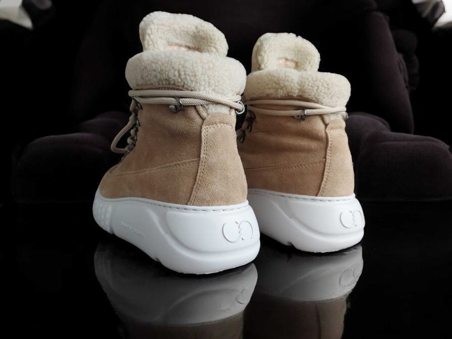 C.Сasadei ! 37р зимние ботинки  Италия Оригинал