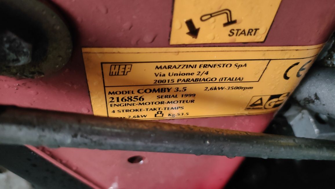 Sprzedam kosiarkę listwową Marazzini COMBY 3.5 – sprawna