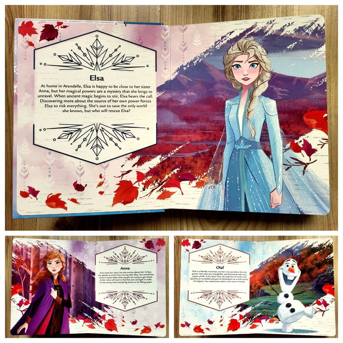 Disney Frozen II My Busy Books książka z figurkami po angielsku