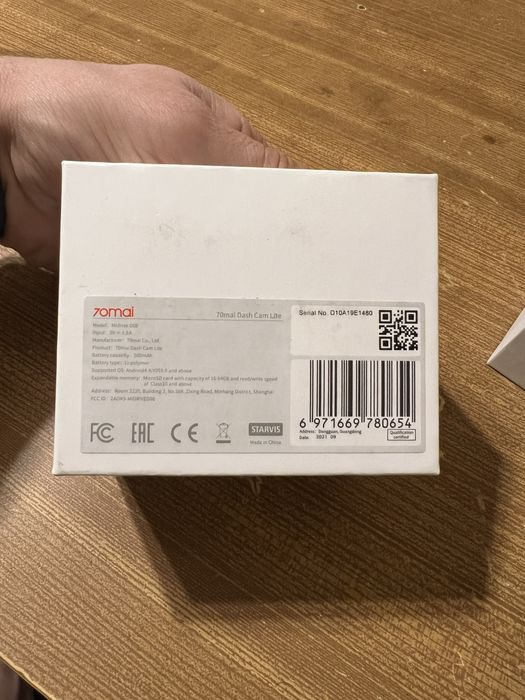 Автомобильный видеорегистратор 70 mai M Drive D08