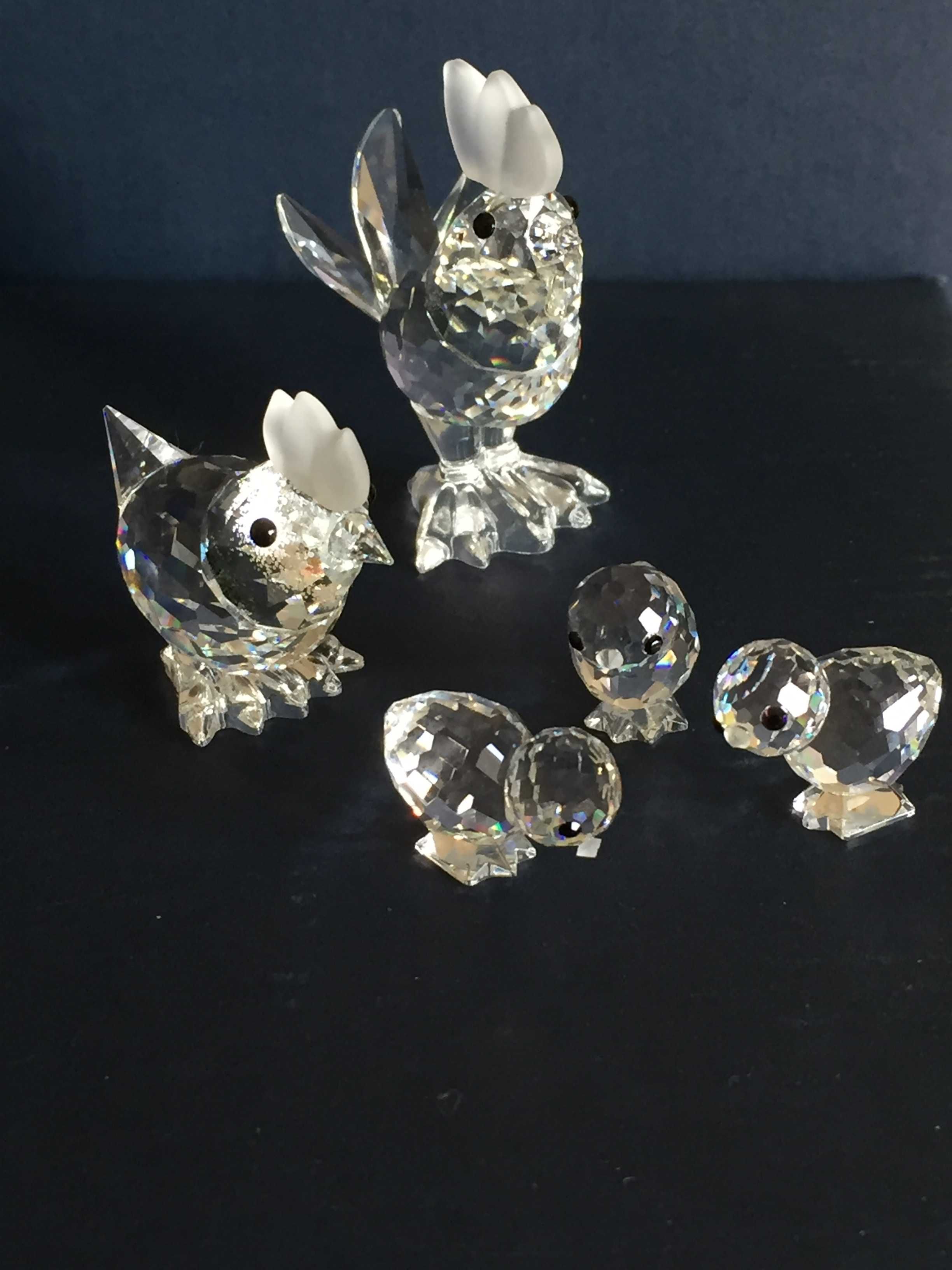 Miniaturas de animais em cristal Swarovski