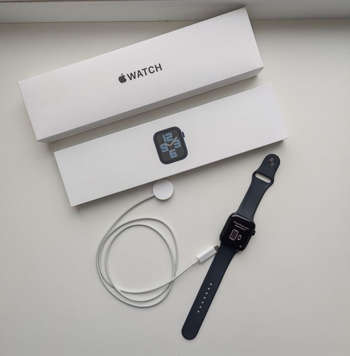 Apple Watch SE 2 GPS 44mm Midnight Aluminium Case