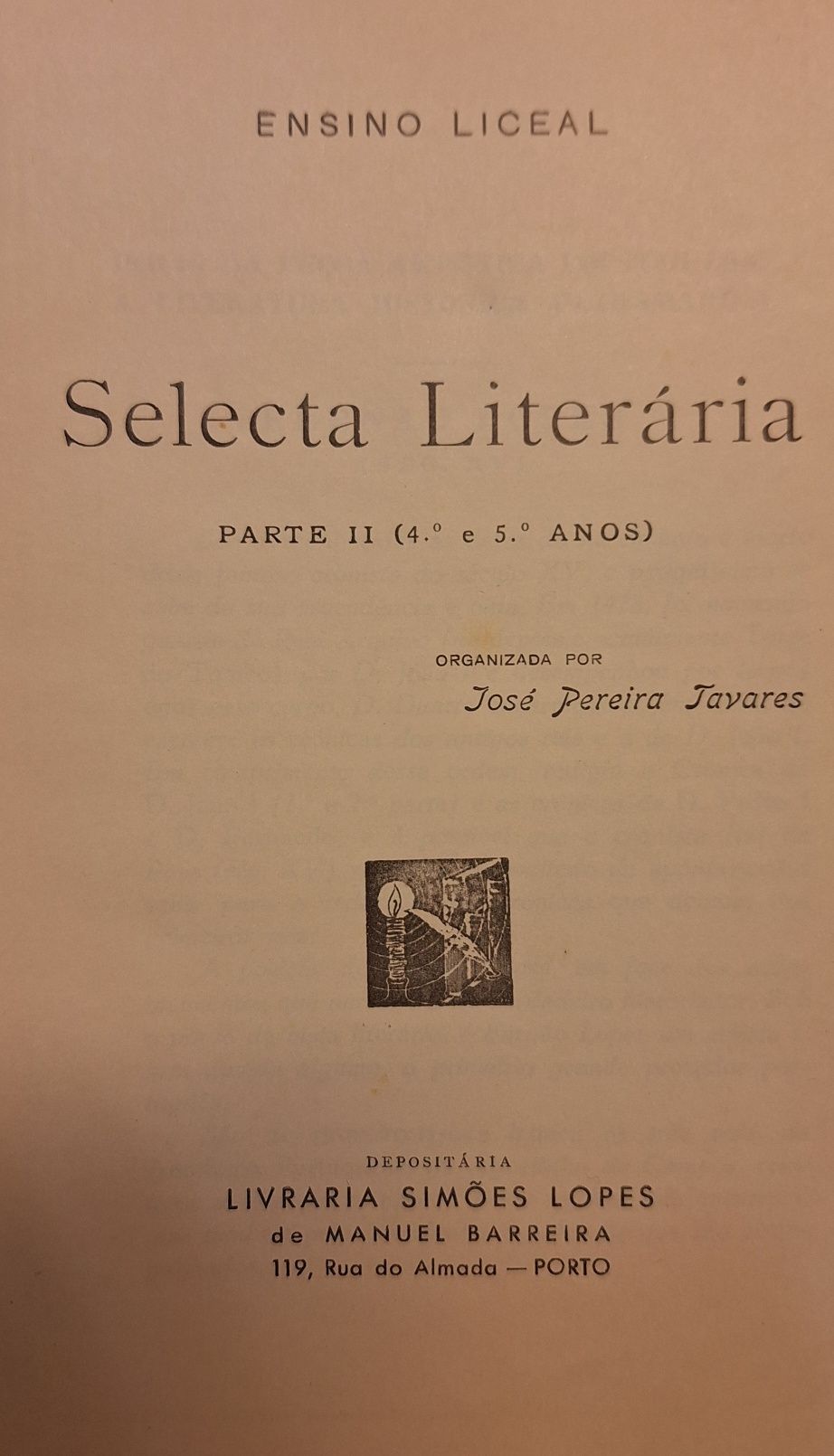 Selecta literária de 1958