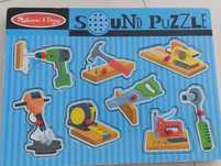 Melissa & Doug Puzzle z dźwiękiem „Narzędzia”
