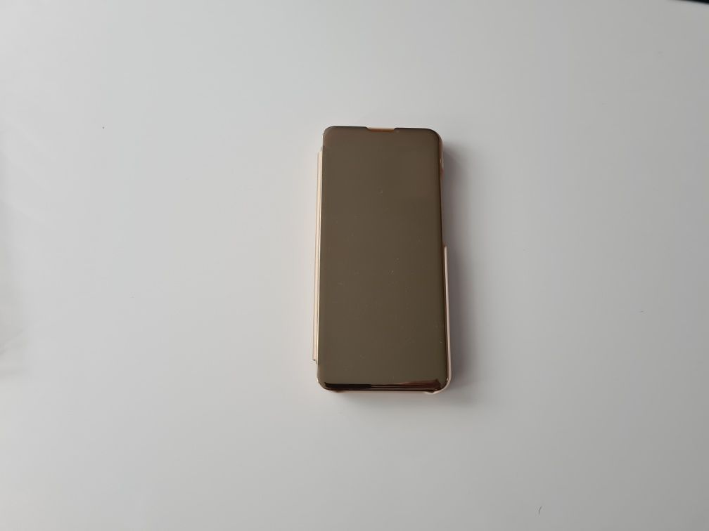 Etui, cover case Gold Samsung A02S + szkło hartowane gratis