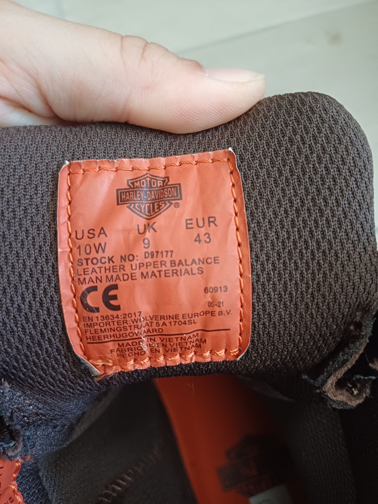 Botas estilo motard Harley Davidson