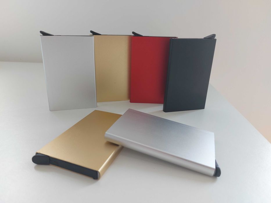 Carteira Porta cartão NOVAS - Proteção Contactless (RFID)