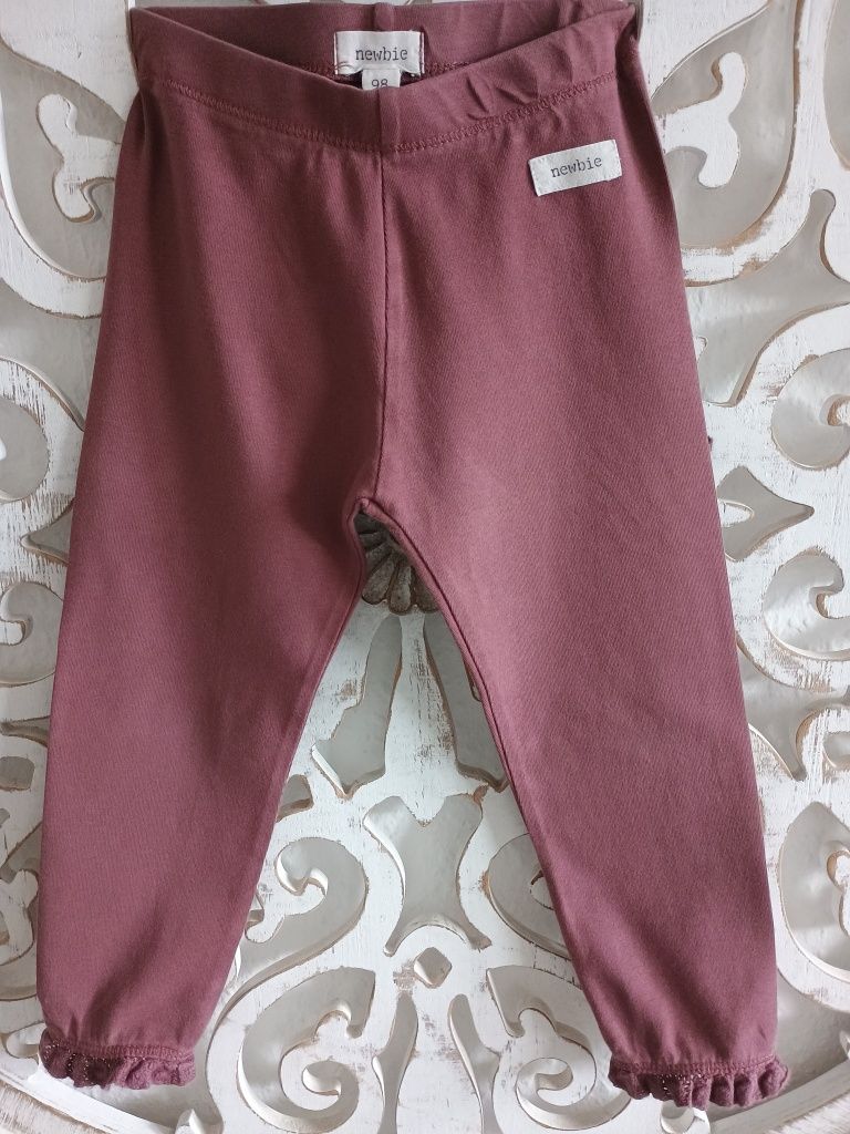 NEWBIE zestaw bluzeczka i legginsy rozmiar 98/104