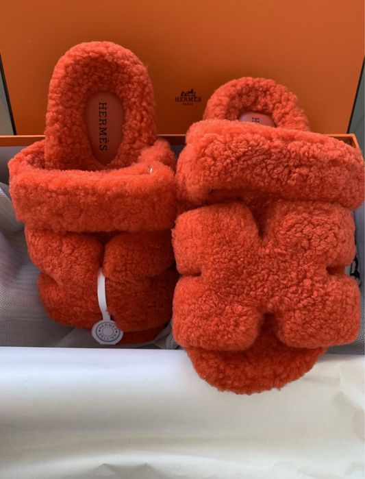 Тапки, шльопанці пухнасті жіночі teddy slipper