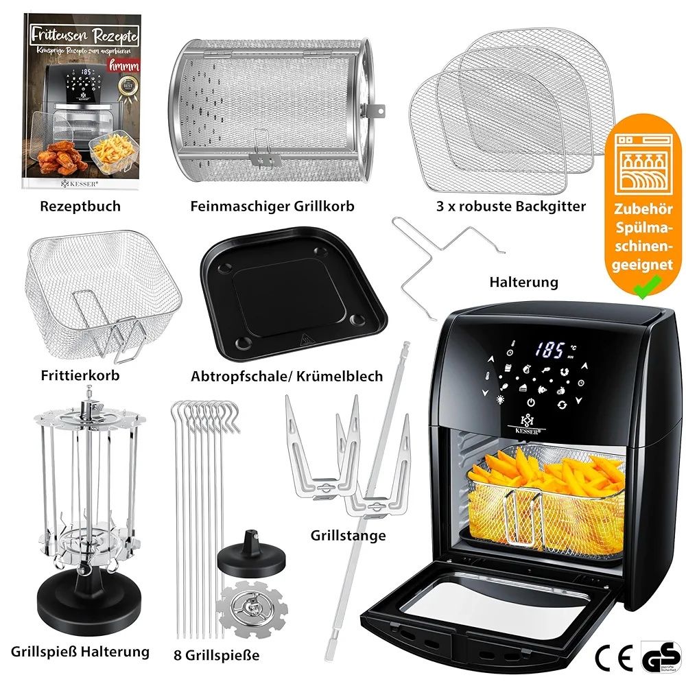 KESSER® XXL Airfryer 9 w 1