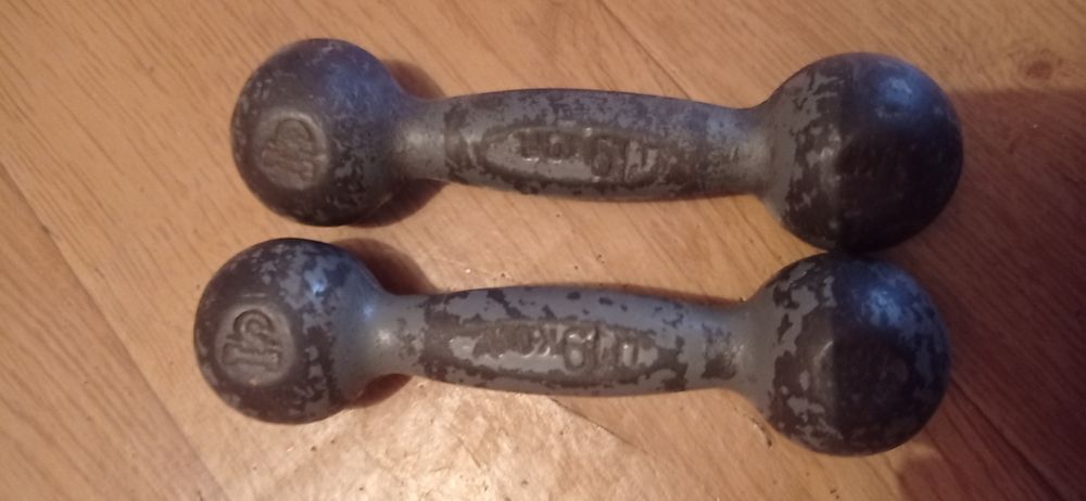 Гантели металлические