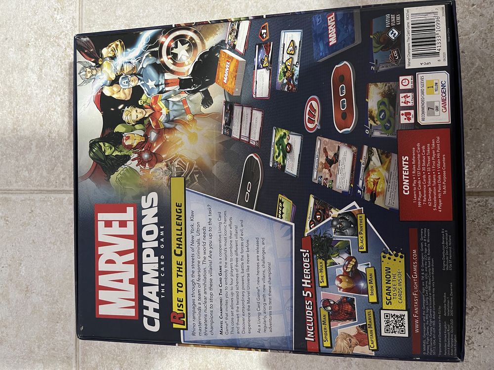 Marvel Champions c/ 3 expansões