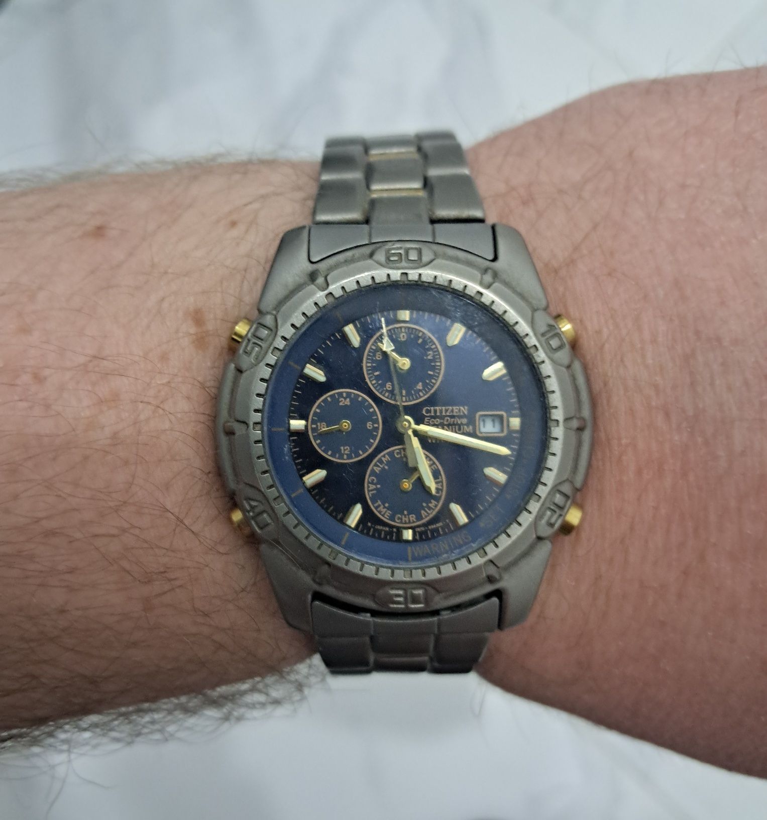 Citizen Eco Drive Titanium wr100