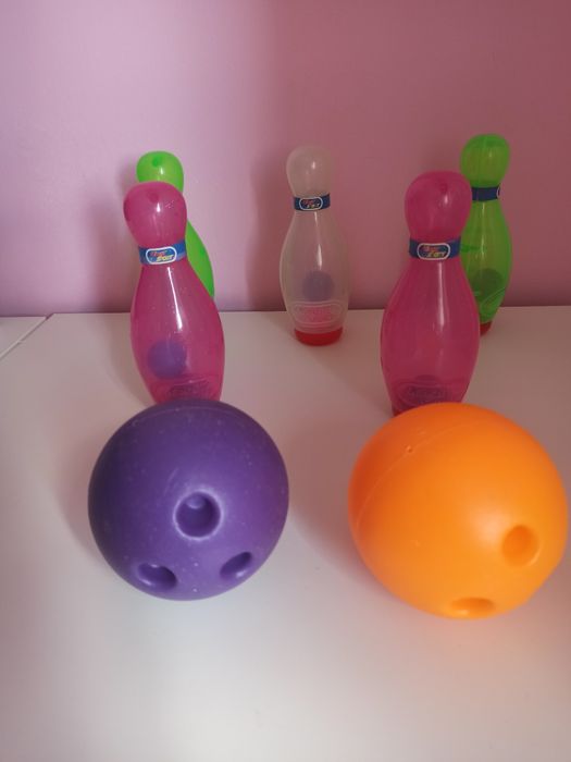 Jogo boliwg plástico