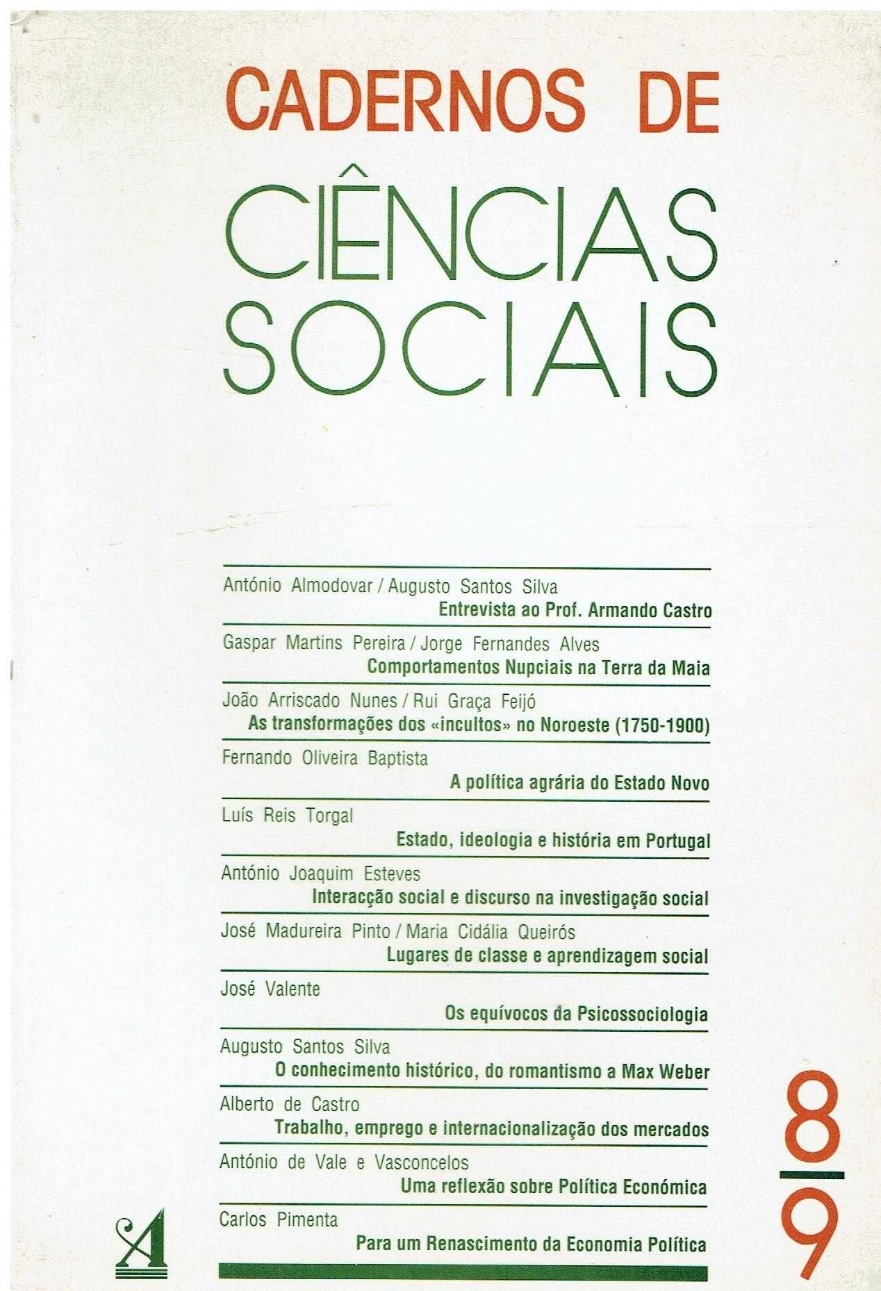 12867

Cadernos de Ciências Sociais

edição Afrontamento