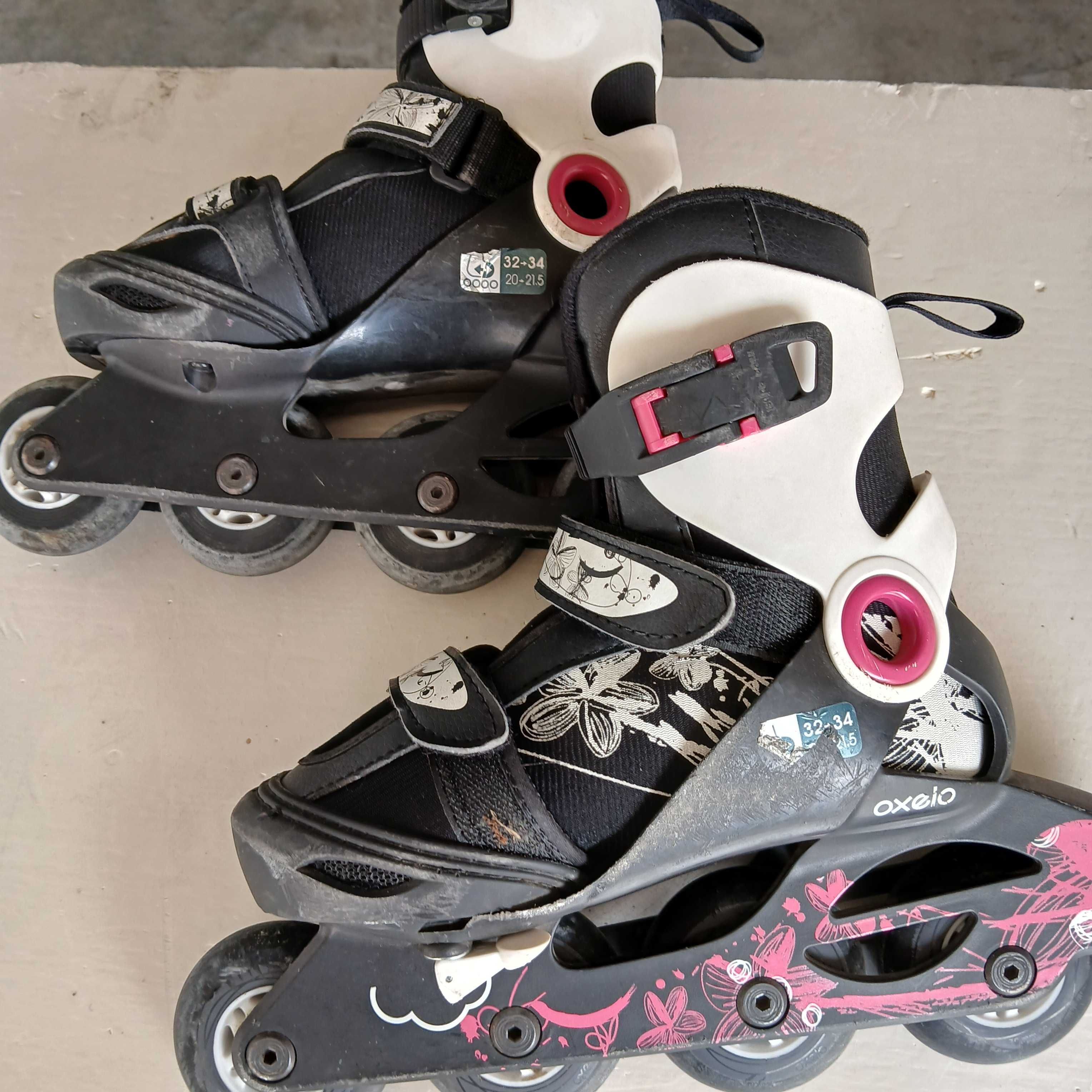 Patins em linha para menina