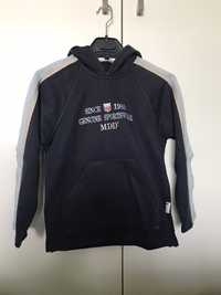 Sweatshirt azul escura (7 anos)