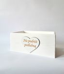 Koszyczek ratunkowy Koszyczek zbieram na podróż poślubną wesele ślub