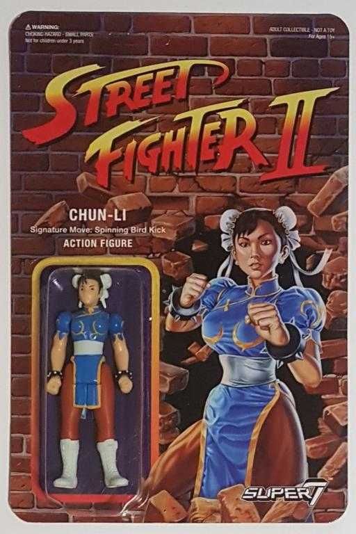 Street Fighter II - Chun-Li / 2018 Capcom, Super7