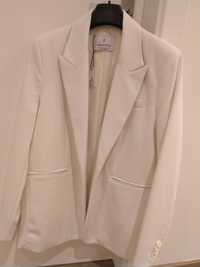 Blazer branco Stradivarius novo com etiqueta