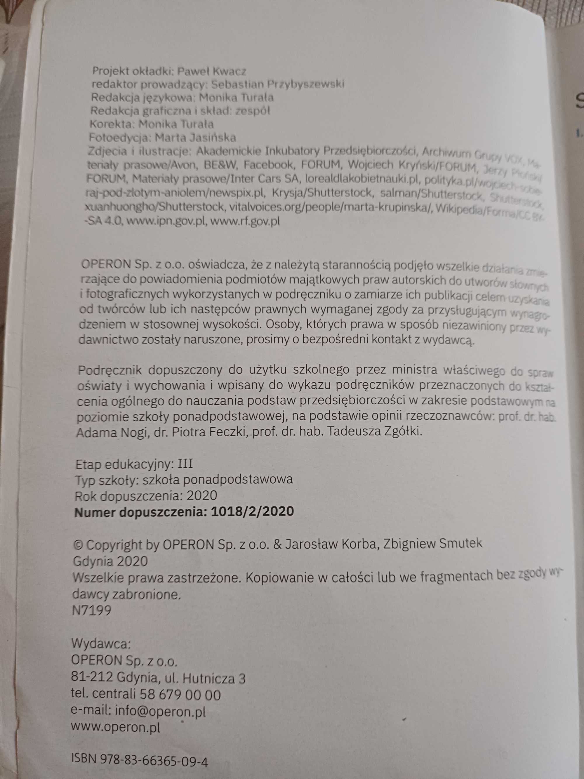 Podręcznik podstawy przedsiębiorczości 2