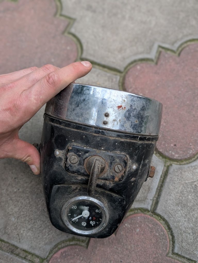 Jawa mustang lampa licznik  przód